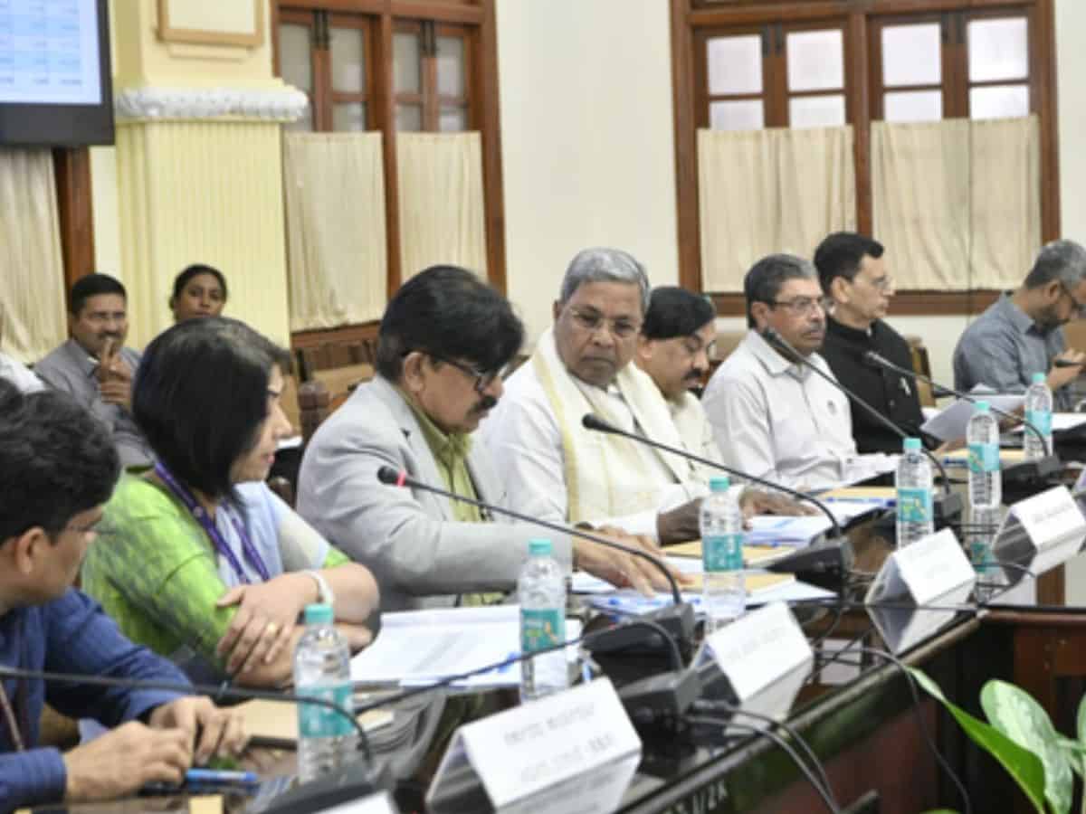 review meeting of the Commercial Tax Department in Karnataka