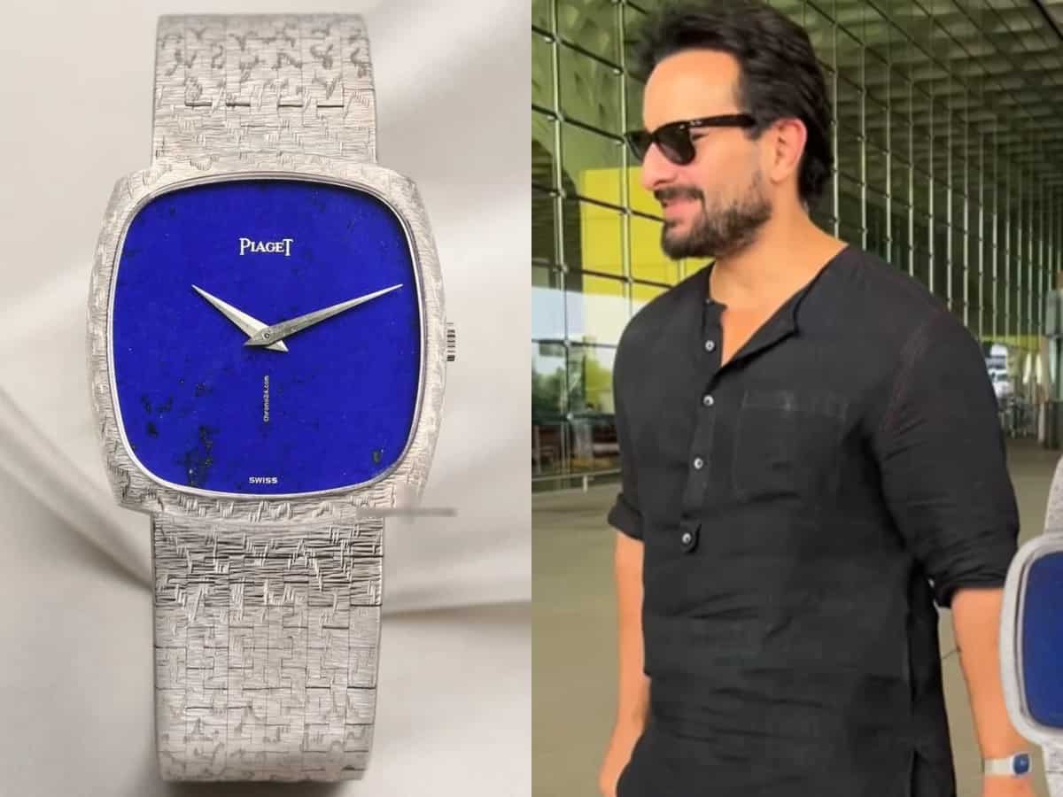 '12 lakh ki ghadi': Saif Ali Khan's pricey watch grabs eyeballs