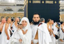 Latest Pic: Sana Khan wishes 'Umrah Mabrook' to son Tariq