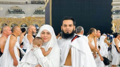 Latest Pic: Sana Khan wishes 'Umrah Mabrook' to son Tariq