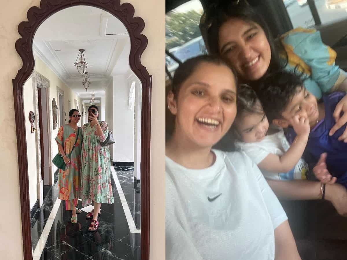 Sania Mirza's Sept Dump: Parineeti's wedding, Dubai fun and more