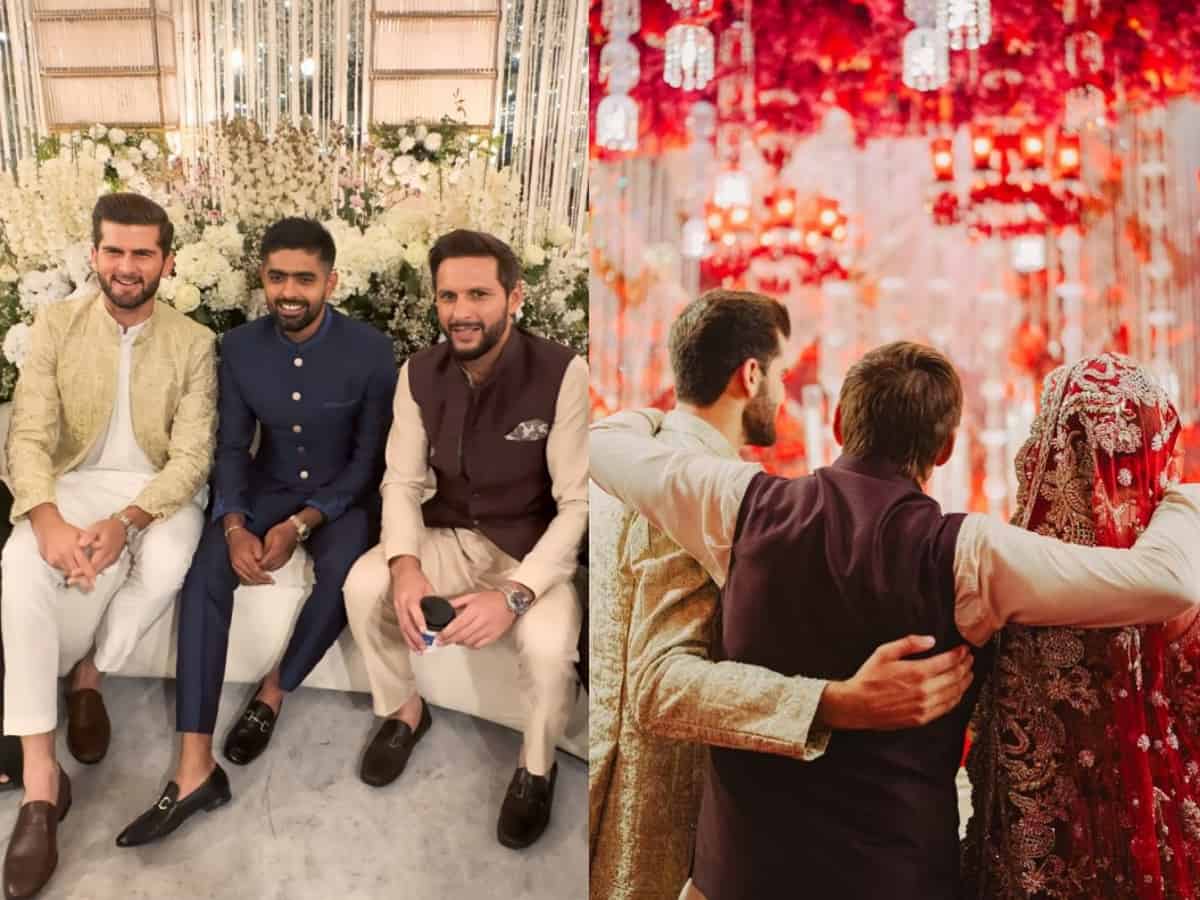 Shaheen Afridi gets married again; Shahid Afridi shares post
