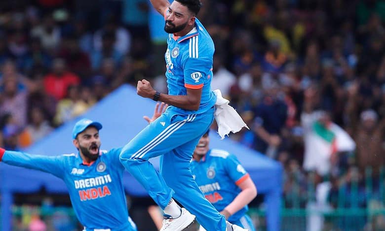 Asia Cup: Mohammed Siraj becomes first Indian bowler to bag four wickets in one over