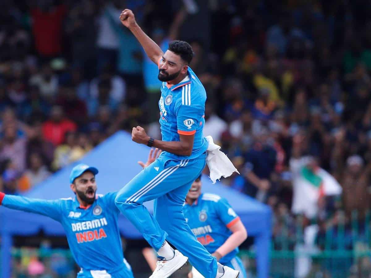 Asia Cup: Mohammed Siraj becomes first Indian bowler to bag four wickets in one over