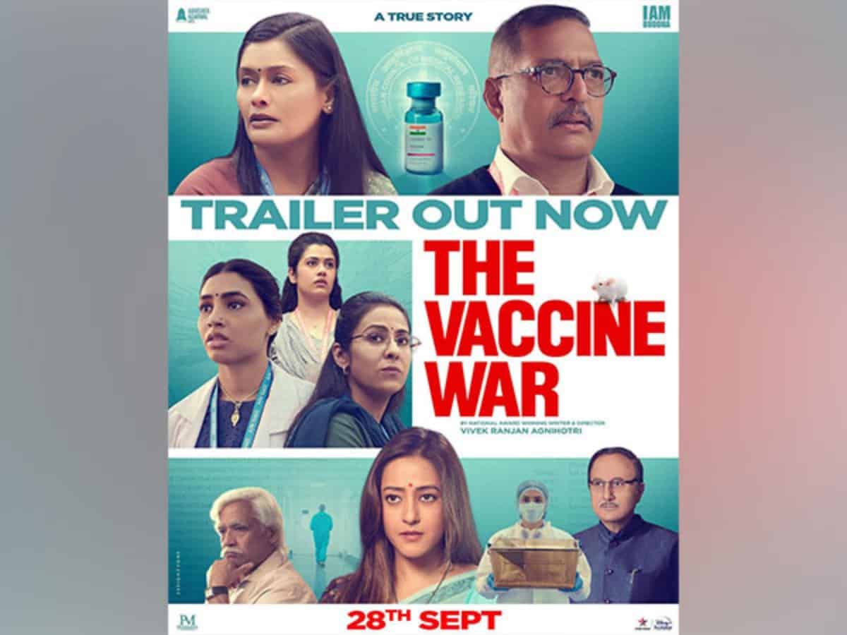 Trailer of Vivek Ranjan Agnihotri's 'The Vaccine War' released