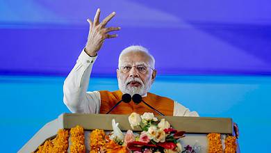 In pics: Prime Minister Narendra Modi in Telangana