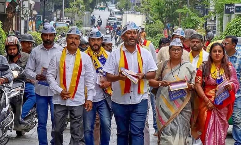 AAP in Karnataka demanding implemention of Mekedatu project