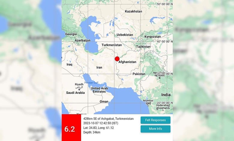 14 dead as 6.3-magnitude earthquakes jolt Afghanistan