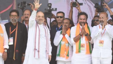 KCR only worked to make his son Telangana CM: Amit Shah