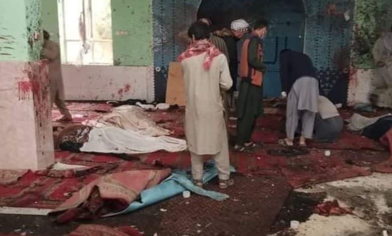 Bomb Attack on Shiite Hazara prayers at a Mosque