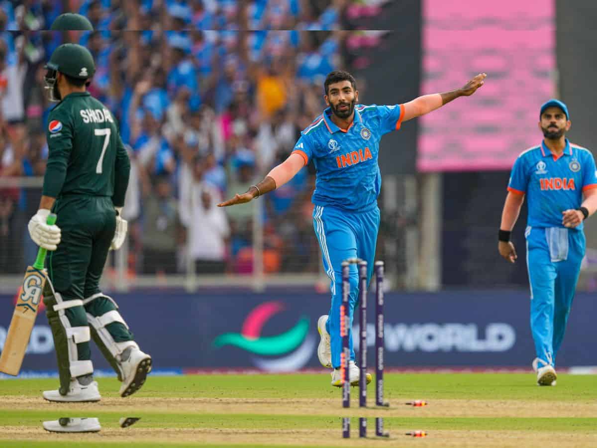 India bundle out Pakistan for 191 in ICC World Cup match