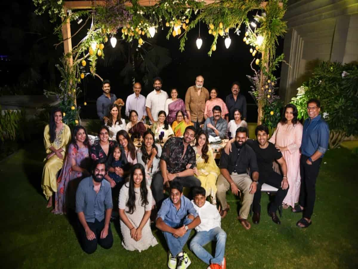 Wedding festivities begin at Chiranjeevi's home in Hyderabad - pics