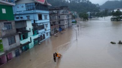 Cloud burst in Sikkim