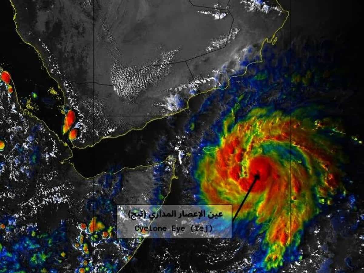 Cyclone Tej: UAE embassy in Muscat urges citizens to be cautious