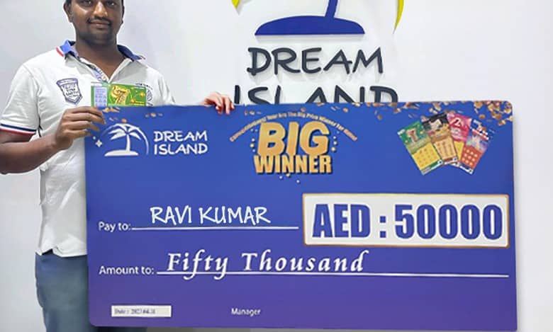 UAE: Hyderabadi driver wins Rs 11 lakh in Dream Island scratch card