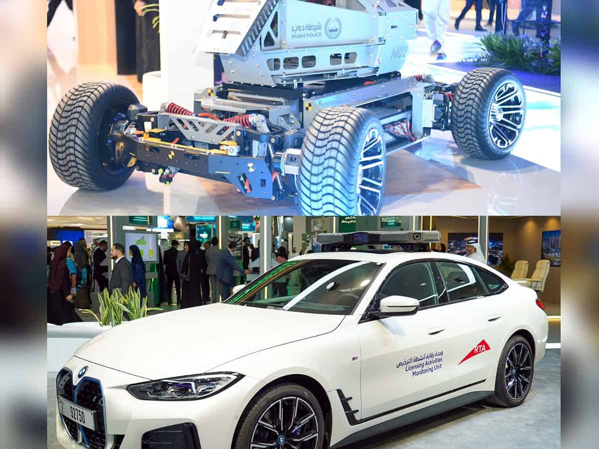 Gitex Global: Driverless police patrol, AI-powered patrol cars unveiled in Dubai