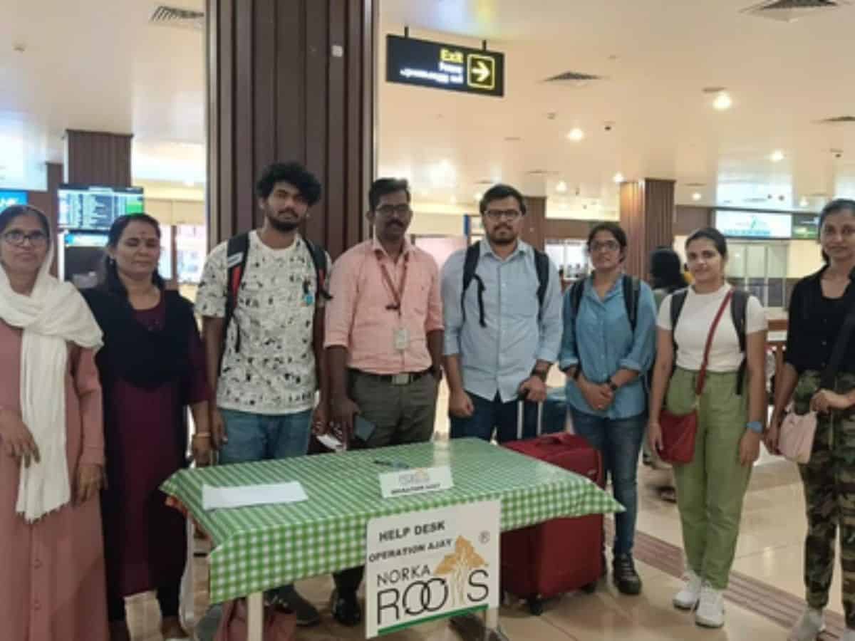 Five Keralites evacuated from Israel