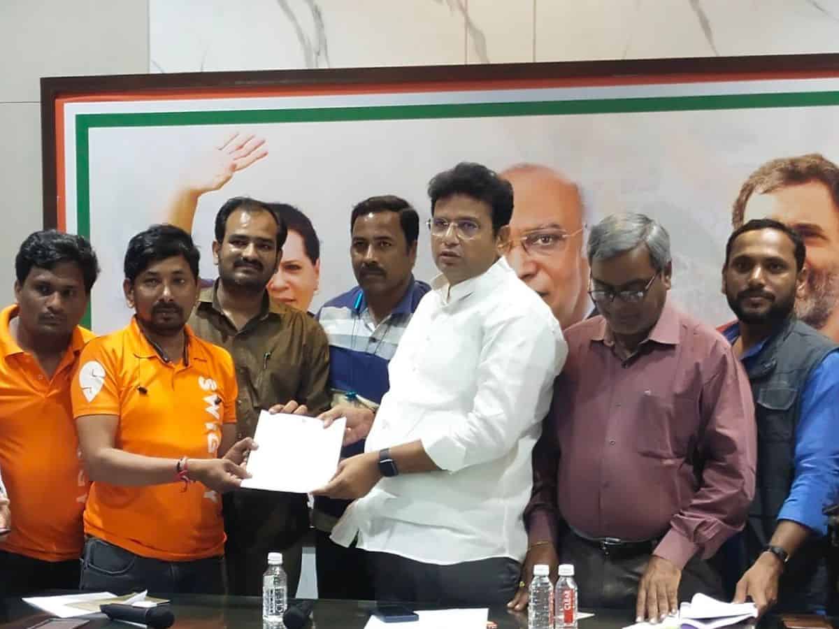 Telangana workers’ union demand Rajasthan like 'social security bill' in Congress manifesto