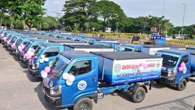 Hyderabad: 162 Silt Carting vehicles distributed under Dalit Bandhu