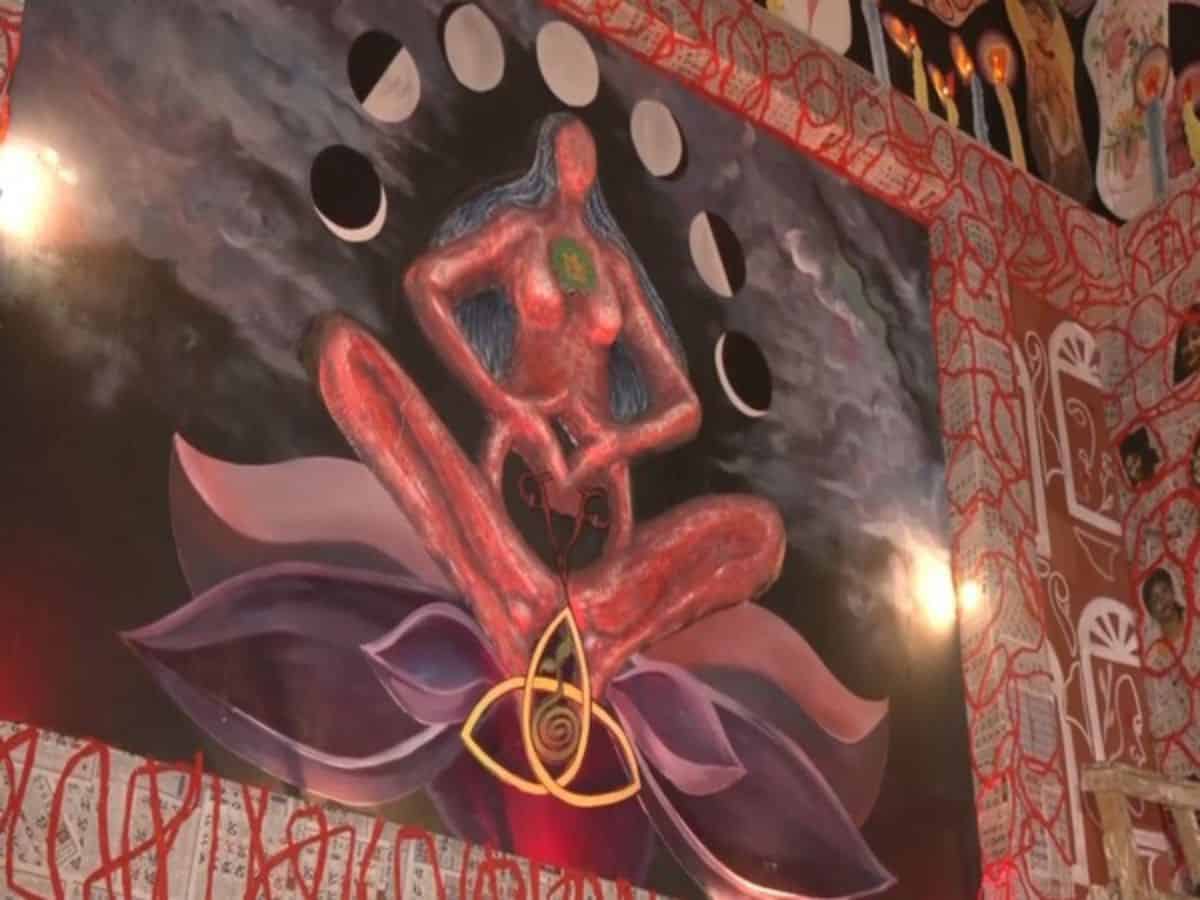 Kolkata: 'Durga Puja' pandal breaking taboo with menstrual hygiene theme