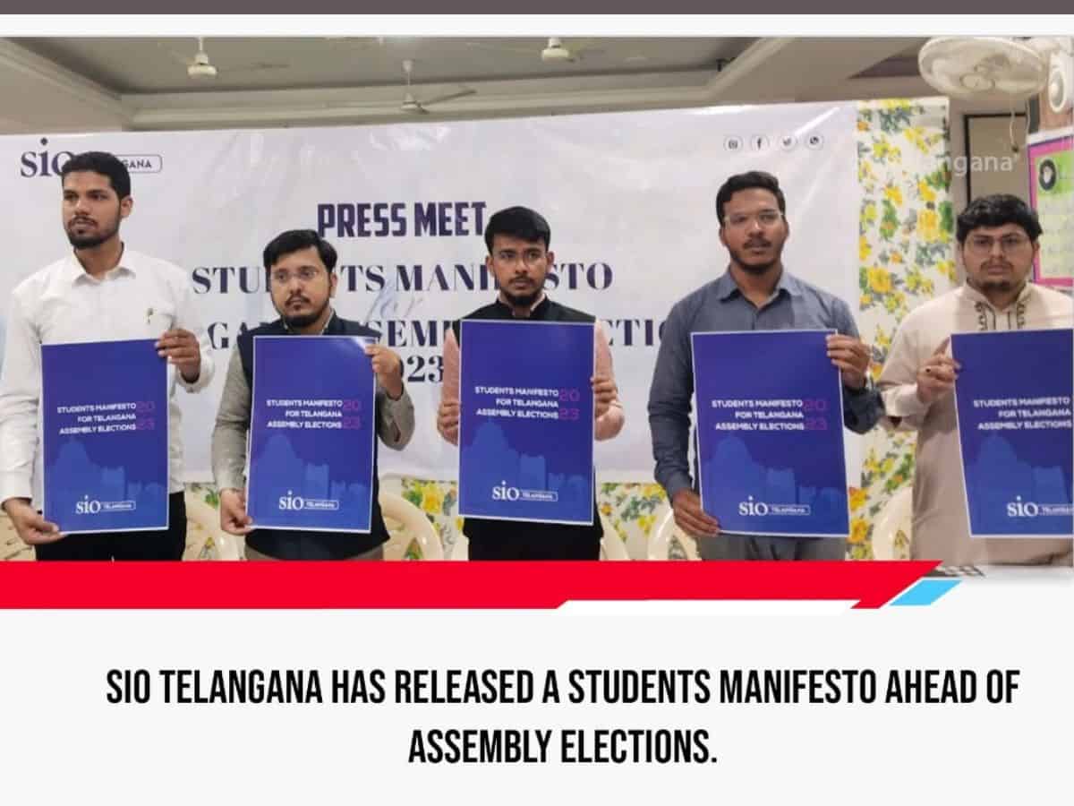 Telangana student union demand 30% budget allocation for education