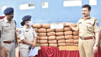 Hyderabad: Interstate peddlers arrested, 200 kg contraband ganja seized