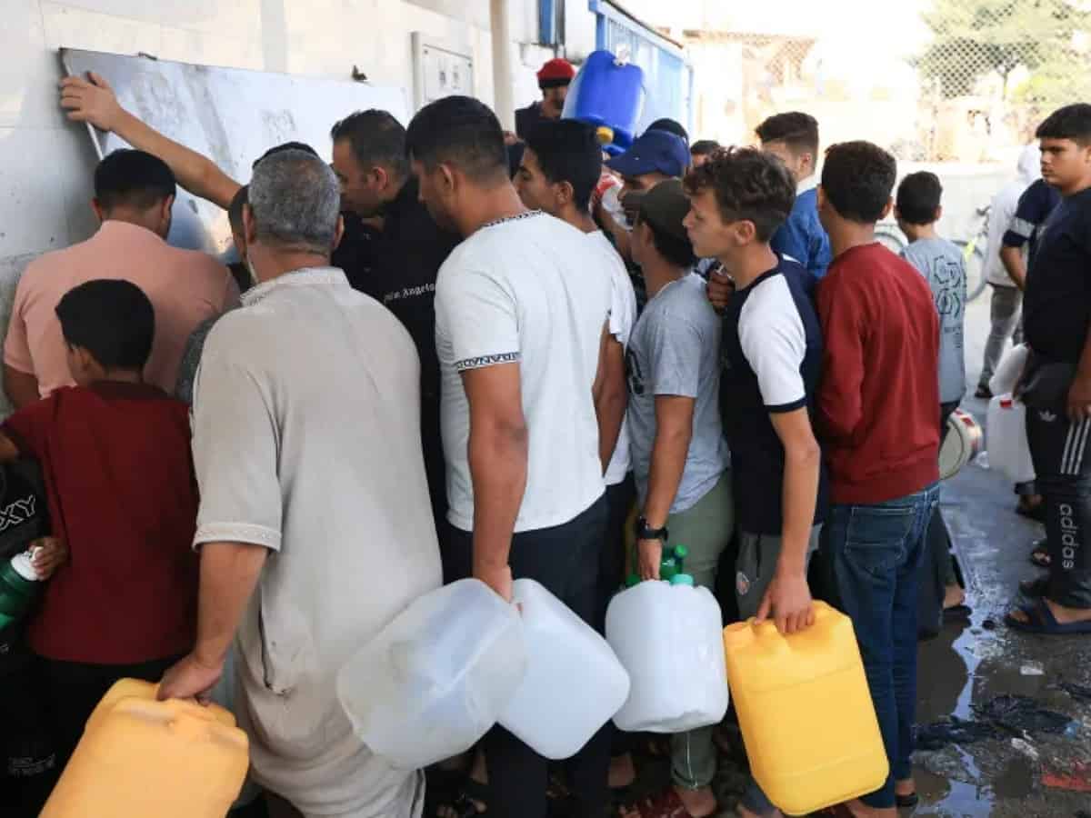 Israel resumes water supply to Gaza Strip, says White House