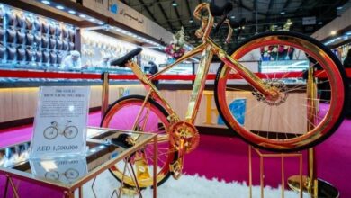 Dubai: This 24K gold men's racing bike cost at Rs 3 crore