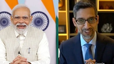 Google’s CEO Sundar Pichai and India’s PM Modi