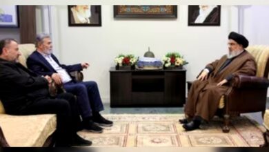 Hezbollah chief Nasrallah meets leaders of Hamas, Islamic Jihad