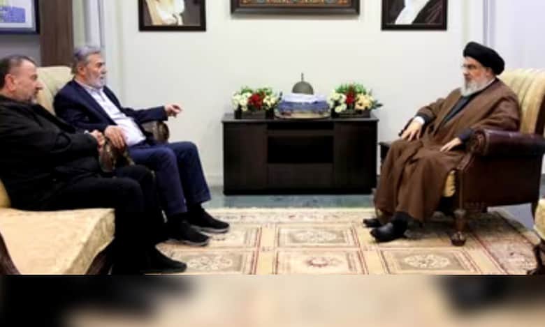 Hezbollah chief Nasrallah meets leaders of Hamas, Islamic Jihad