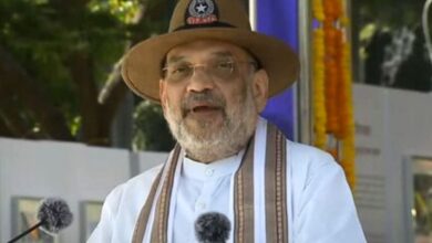 Hyderabad: Amit Shah reviews passing out parade of IPS probationers