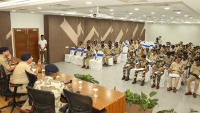 Hyderabad Police Commissioner Sandeep Shandilya held a coordination meeting with CAPF