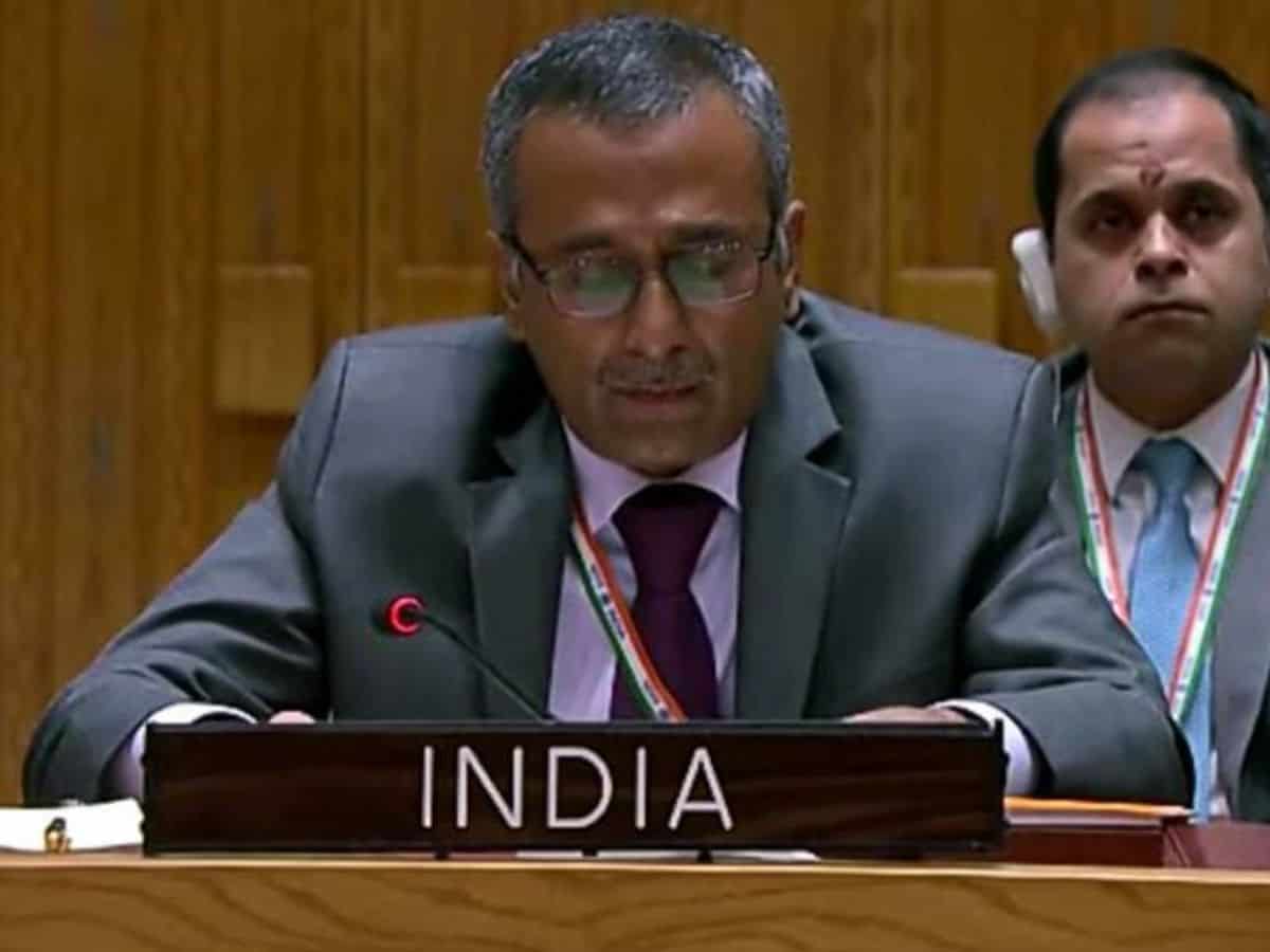 _India's Deputy Permanent Representative at the UN, Ambassador R Ravindra