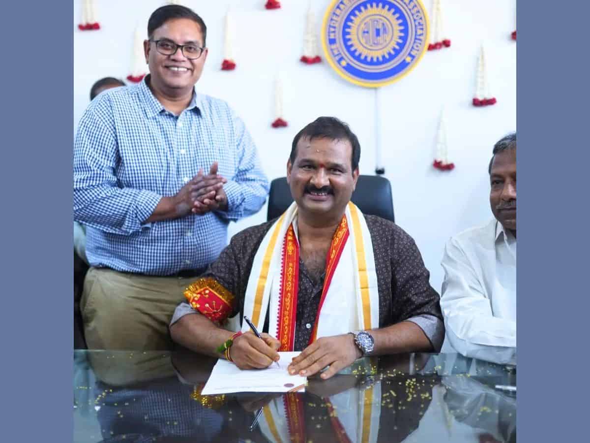 Jagan Mohan Rao is the new HCA president