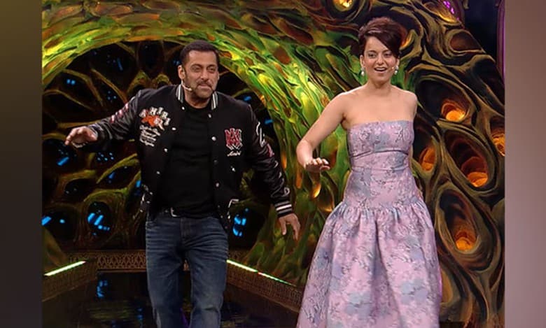 'Bigg Boss 17': Kangana Ranaut shakes a leg with Salman Khan