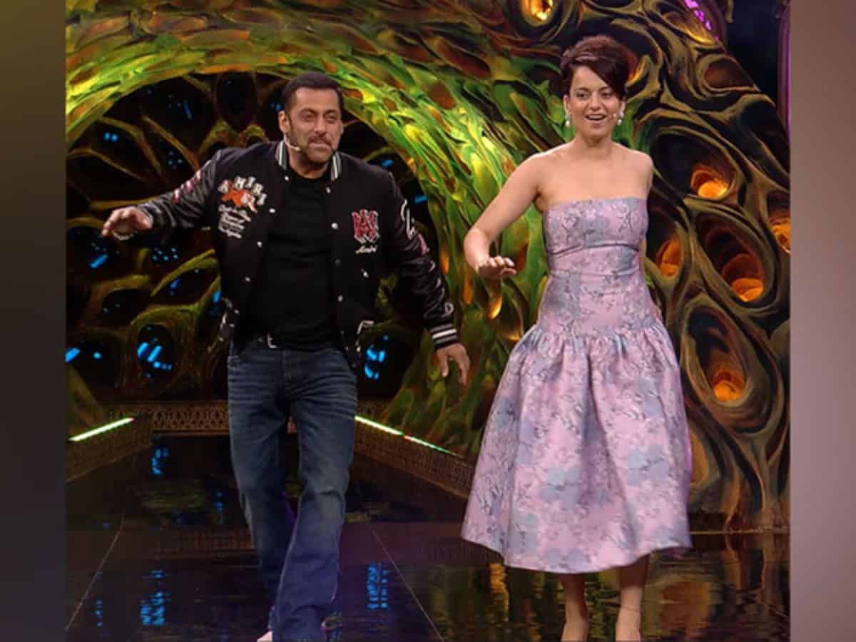 'Bigg Boss 17': Kangana Ranaut shakes a leg with Salman Khan