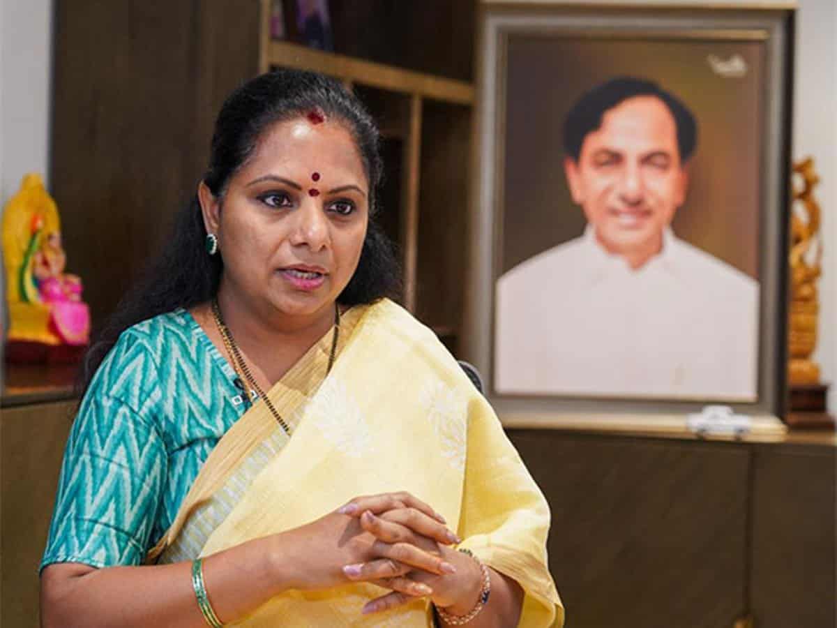 There are 22 families in Congress that blame KCR for family rule: Kavitha