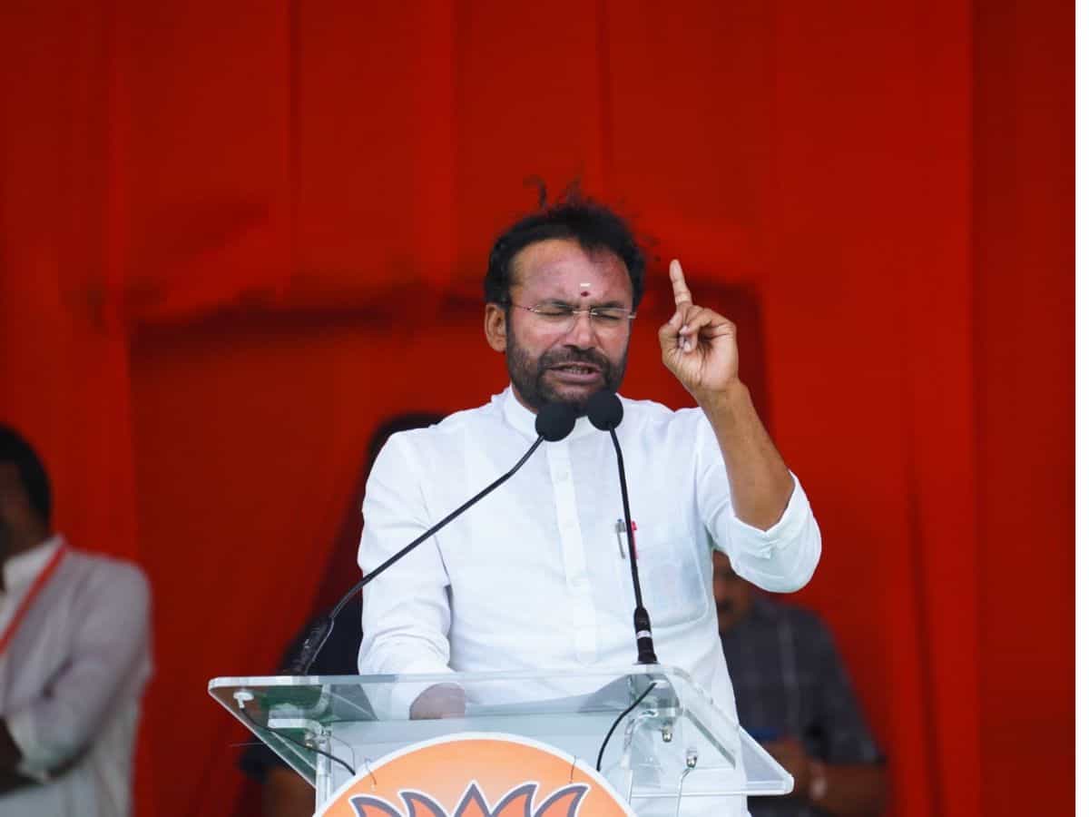 Why is CM Revanth not probing Kaleshwaram: G Kishan Reddy