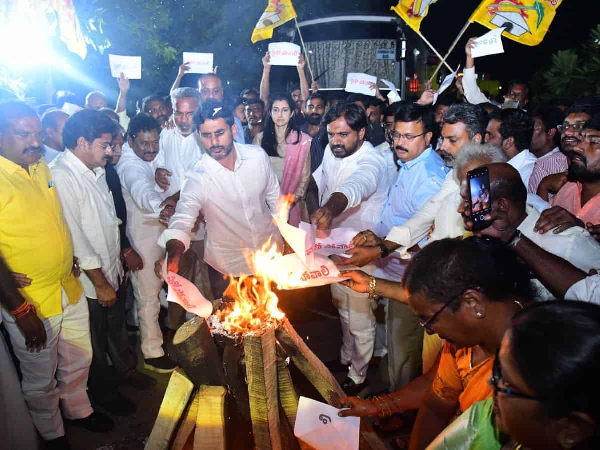 Lokesh participated in the cremation of Jaganasura