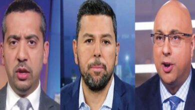 MSNBC Mehdi Hasan, Ayman Mohieddine and Ali Velshi.