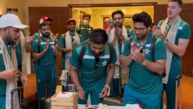 Pakistan arrive in Bengaluru, Celebrates babar Azam's Birthday