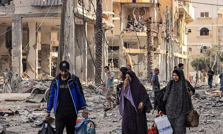 Leaked document reveals Israel plans to displace Gaza civilians to Sinai