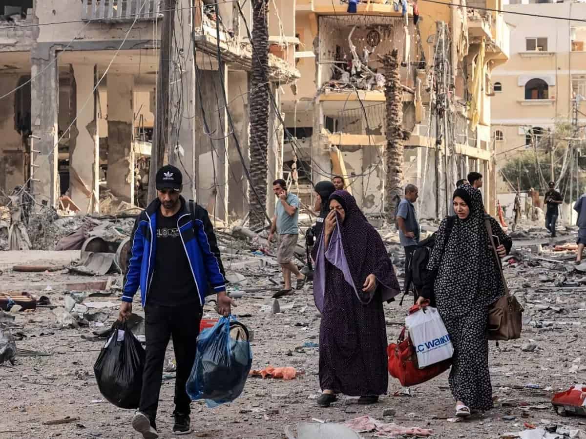 Leaked document reveals Israel plans to displace Gaza civilians to Sinai