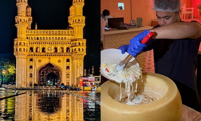 Cheese Wheel Pasta in Hyderabad