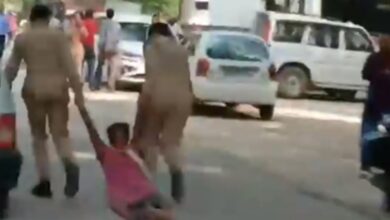 Probe ordered after woman 'dragged on road by UP cops'