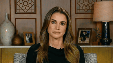 Queen Rania accuses West of 'double standards' in Israel-Gaza conflict