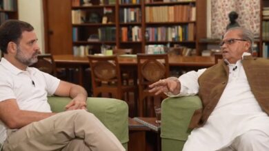 Video: Rahul Gandhi, Satya Pal Malik discuss J&K, Pulwama attack & Manipur