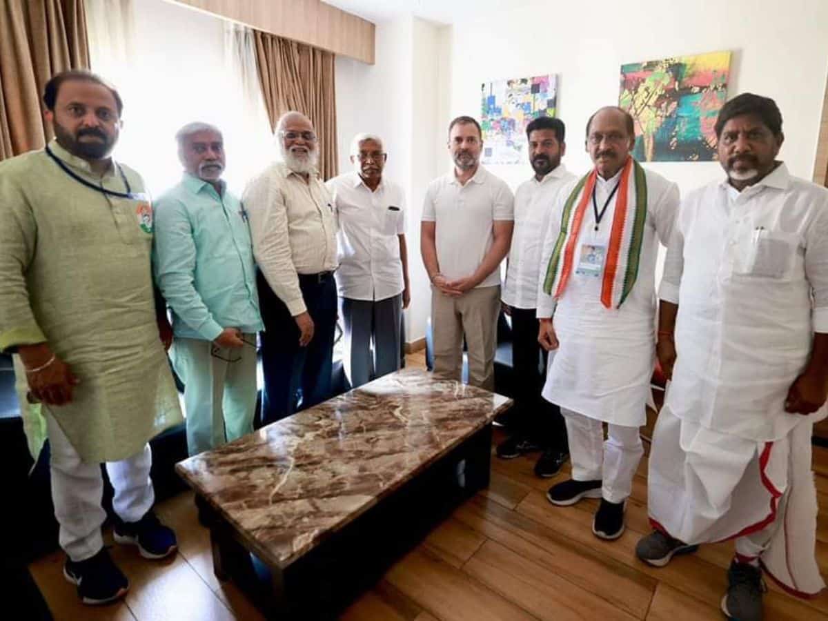 Telangana polls: Prof Kodandaram extends support to Cong, meets Rahul