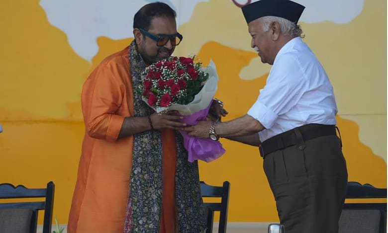 Shankar Mahadevan praises RSS for dedication to 'Akhand Bharat'